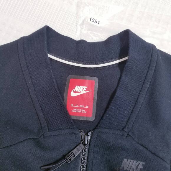 Nike Black Mesh Vest Full Zip Up - Picture 10 of 12